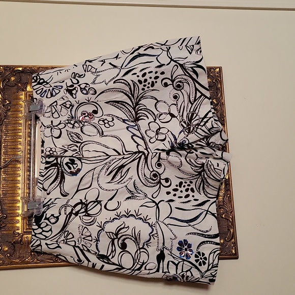 ZARA beads and sequins shorts sz L - Picture 10 of 12